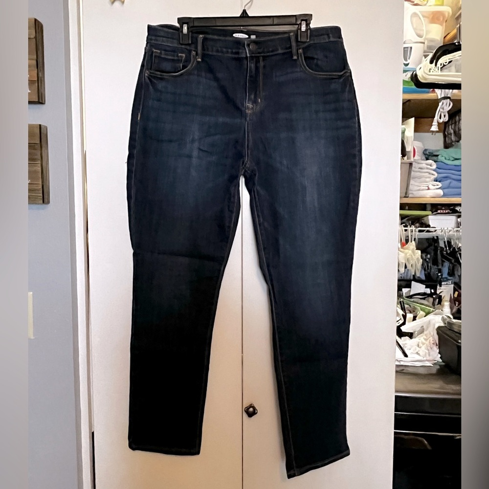 Old Navy curvy straight, 14S